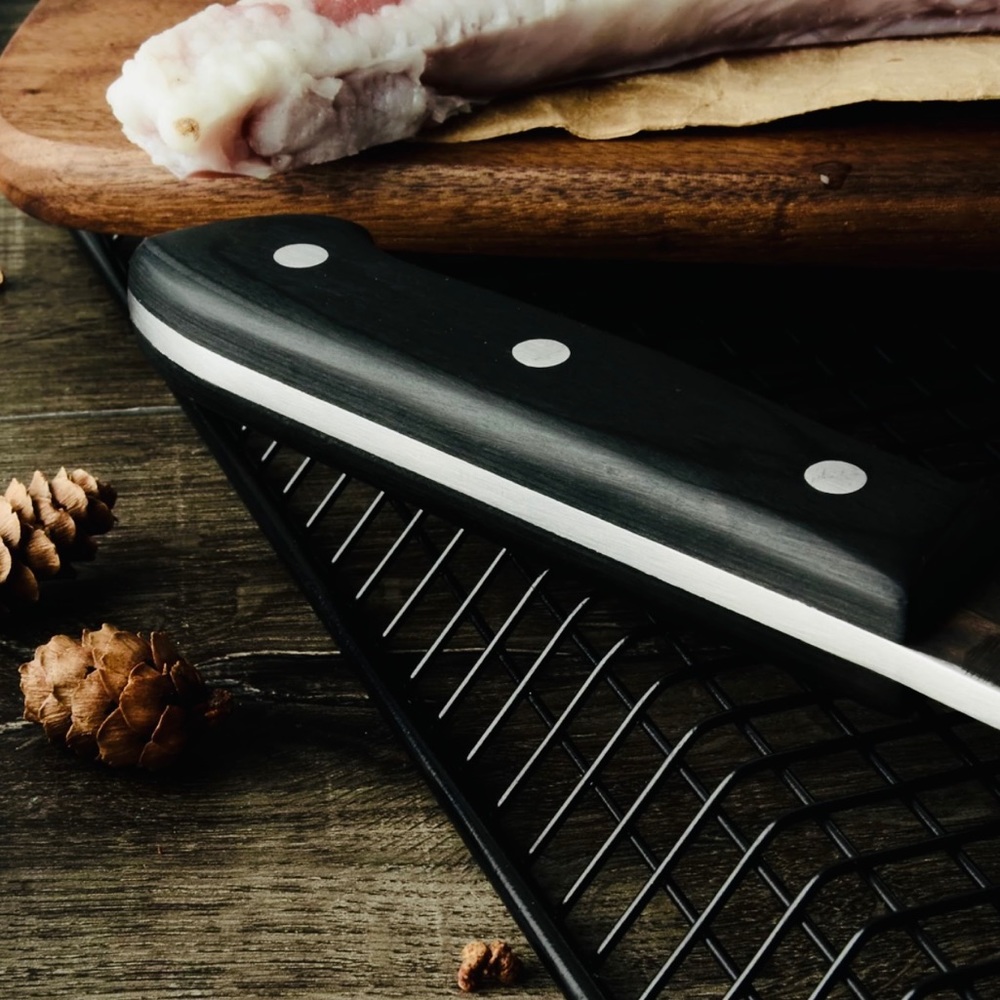 Chefs Knife Kitchen Butcher Handmade Clever Forged - Picture 7 of 16